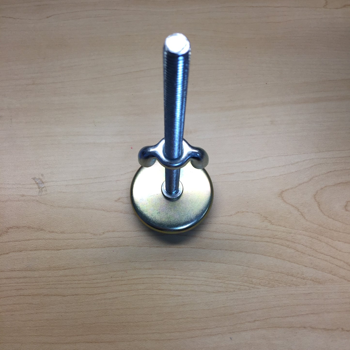 Glide, Adjustable 2.25" Base with 5.25" and 6" Threaded Shaft – 3/8"-16, Pre-Assembled