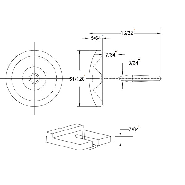 Upholstery Thumb Tack, Furniture Sofa Nail