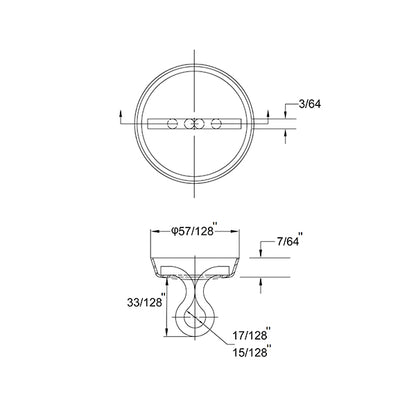 Upholstery Metal Tufted Wire Eye Button for Sofa, Chair, DIY Crafts Decoration