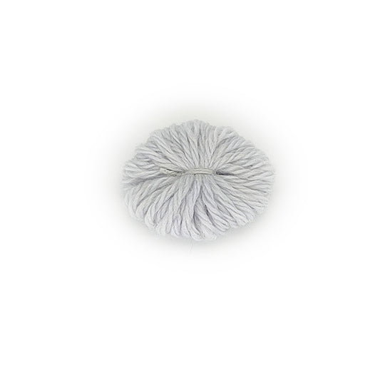 1.7g Wool Rosette Decoration Optical White Cream Black Gray