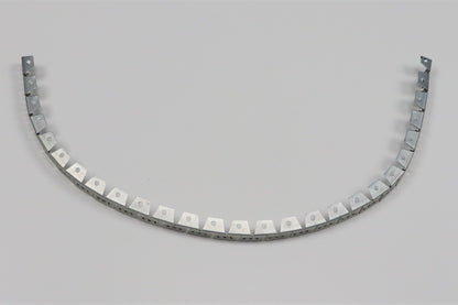 Flexible Metal Tack Strip | Flex Trim | Pli Grip | Fabri Fast for Upholstery (Straight Tabs for Straight Lines and Gentle Curves)