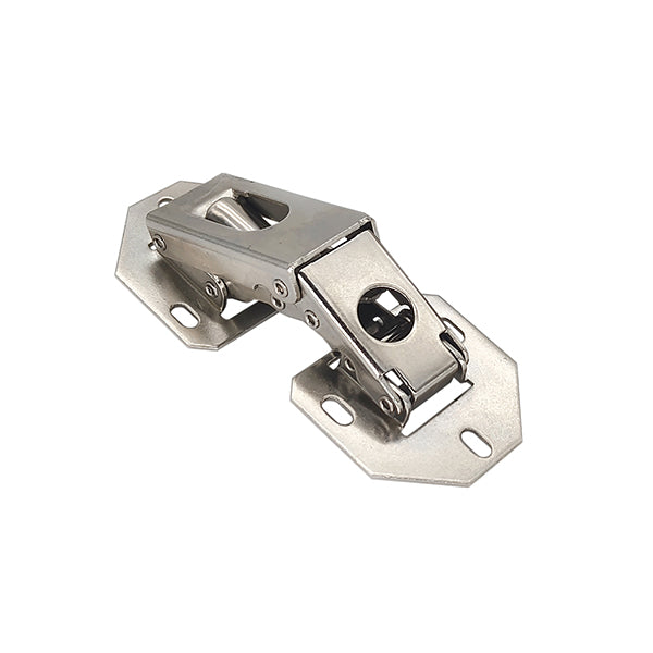 Cabinet Hinges, 90-Degree Self-Closing, Nickel Plated Steel, Modern/Contemporary Style, Easy Installation Without Punching Holes
