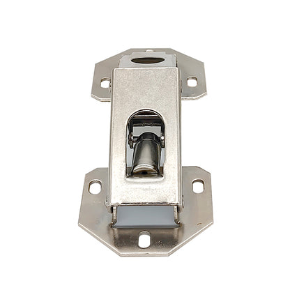 Cabinet Hinges, 90-Degree Self-Closing, Nickel Plated Steel, Modern/Contemporary Style, Easy Installation Without Punching Holes