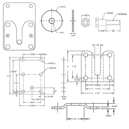 Metal Sectional Sofa Connector Bracket, Couch Clips for Sectionals, Furniture Connectors