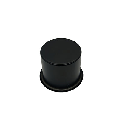 Black Steel Cup Holder, Drop-in Cup Holder for Casino Poker Tables, Work Desks, Sofas, Boats, Benches, RVs, Cars & Trucks