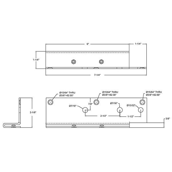 Heavy Duty Bed Bracket AB Pair Bed Hardware Stand
