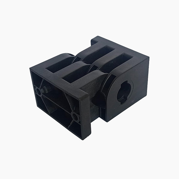 Plastic Corner Brackets with Straight Pin for Bed, Connectors for Furniture