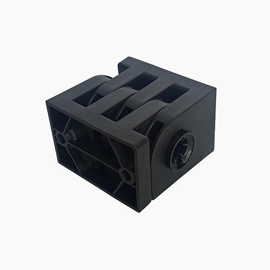 Plastic Corner Brackets with Straight Pin for Bed, Connectors for Furniture