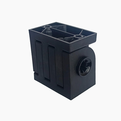 Plastic Corner Brackets with Straight Pin for Bed, Connectors for Furniture