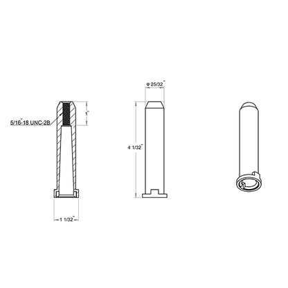 Plastic Corner Brackets with Straight Pin for Bed, Connectors for Furniture