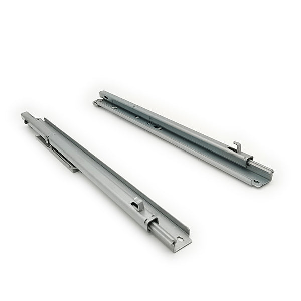 Drawer Soft Close 15 IN Sets Side Mount Drawer Slides Cabinet Replacement Rails Under Drawer Slide Rails for Dresser and Heavy Duty Bracket