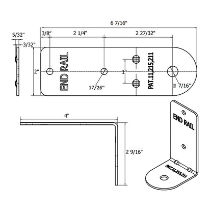 Heavy Duty L Bracket Right Angle Bracket Carbon Steel L Shape Corner Brace Large Angle Brackets for 90 Degree Metal Wood Corner, Solid Shelf Support L Shape Bracket, Rail Leg, Outdoor