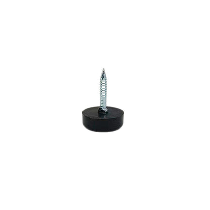 Furniture Sofa Threaded Nail Glide with Plastic Flat Head