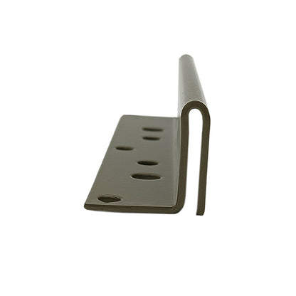 Metal Double Hook Slot Bracket Hanging Groove Brackets Bed Hardware Stand