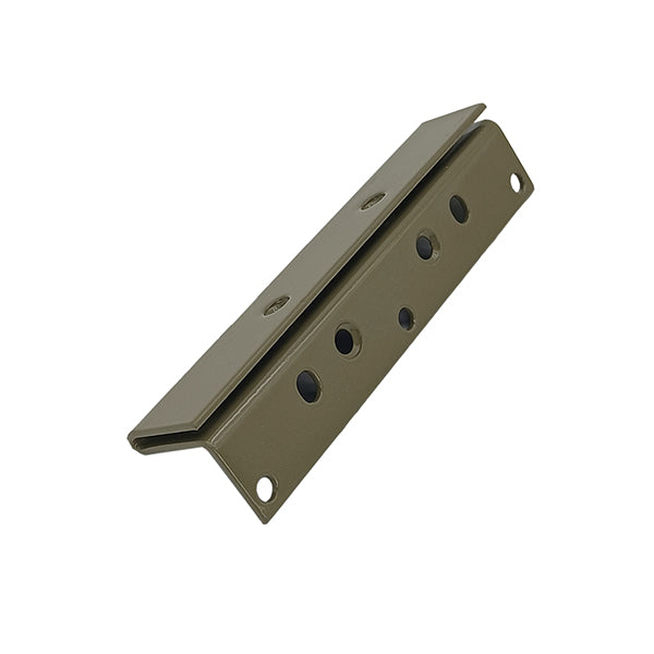 Metal Double Hook Slot Bracket Hanging Groove Brackets Bed Hardware Stand