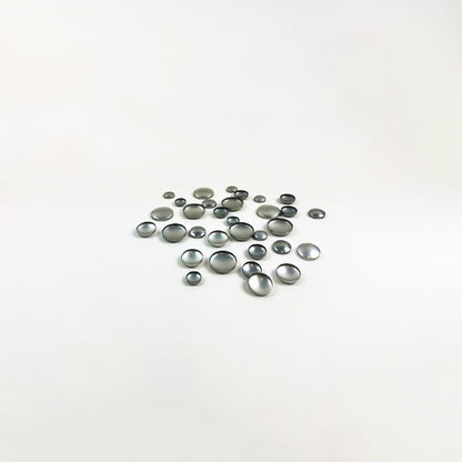 Upholstery Buttons, Shells Rust Resistant