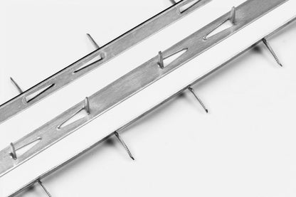 3" Upholstery Metal Tack Strip Velvet Edge™ Fabric Protection