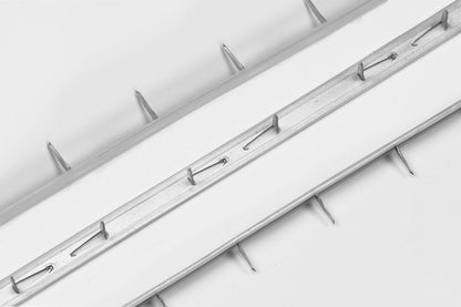 13" Upholstery Metal Tack Strip Plastic Sleeved Fabric Protection